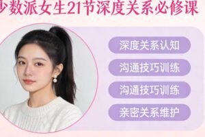 少数派女生《21节深度关系必修课》