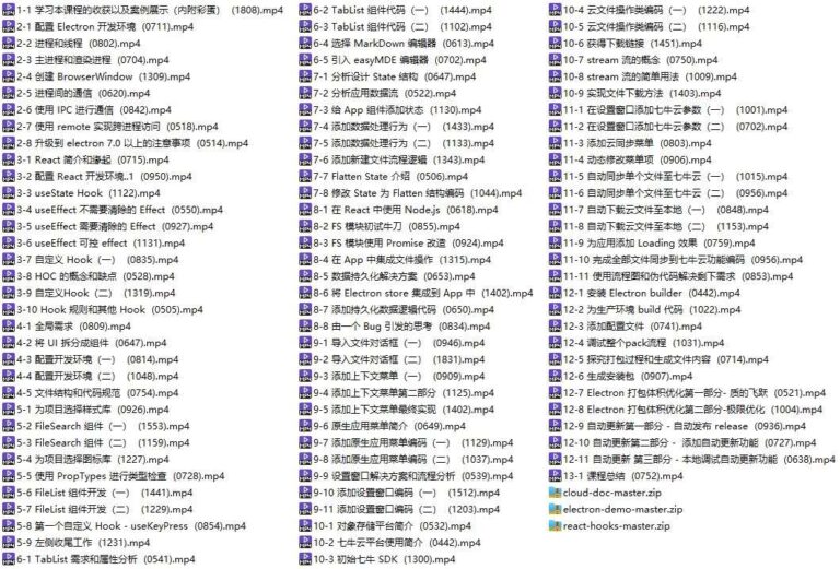 Electron+React+七牛云实战跨平台桌面应用
