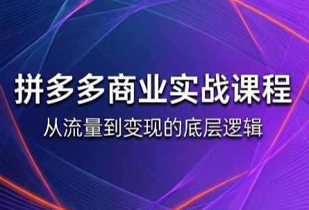 缥缈·2026拼多多课程（更新6月）