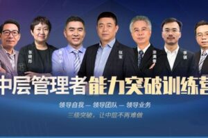 智库·管理启航到突破三个课