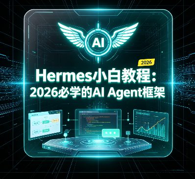 Hermes小白教程：2026必学的AI Agent框架