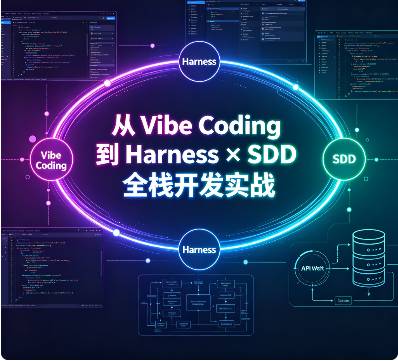 从 Vibe Coding 到 Harness × SDD 全栈开发实战