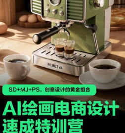 极光社AI绘画电商设计速成训练营