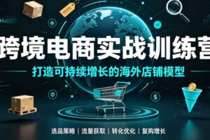 跨境电商实战训练营