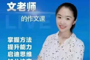 文老师作文课-小学语文3456年级写作提升训练技巧