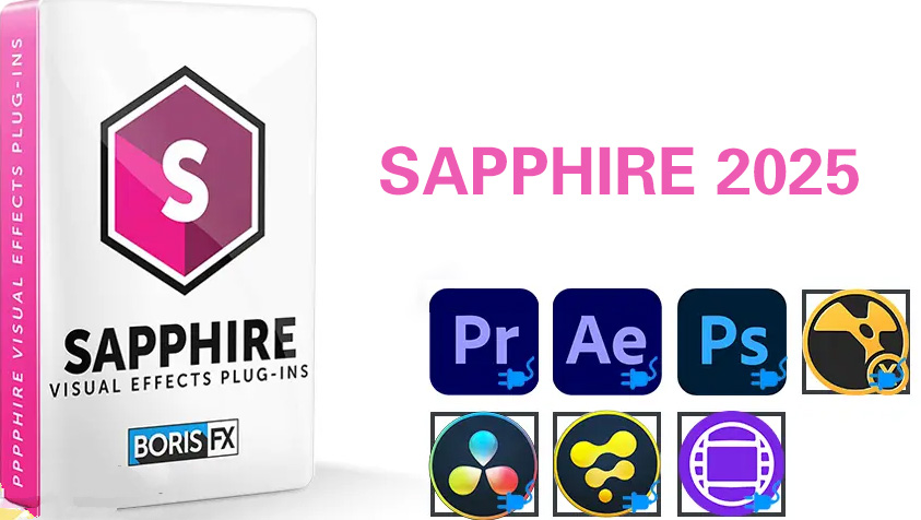 图片[1]-蓝宝石视觉效果插件 | Boris FX Sapphire Plug-ins v2026.01 直装破解版-奇点库