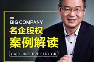 马方《名企股权案例解读》18集